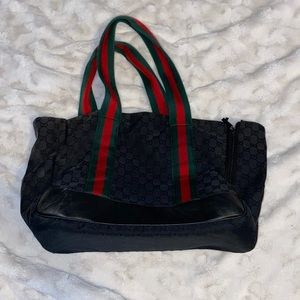 Gucci Dog Carrier Tote